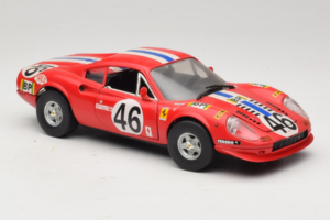 Ferrari Dino 246 GT #46 Červený Anson 1:18 3580-P1 Kov – obrázok 6 z 8
