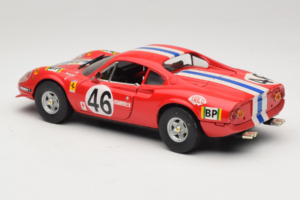 Ferrari Dino 246 GT #46 Červený Anson 1:18 3580-P1 Kov – obrázok 7 z 8