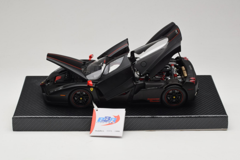 Ferrari Enzo Matt Black Limitovaná Edícia BBR 1:18 HE180029 Kov