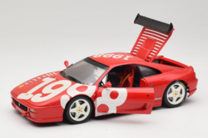 Ferrari F355 Berlinetta Červený s bielymi kolesami UT Models 1:18 180074020-P2 Kov – obrázok 2 z 8