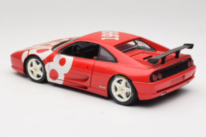 Ferrari F355 Berlinetta Červený s bielymi kolesami UT Models 1:18 180074020-P2 Kov – obrázok 7 z 8