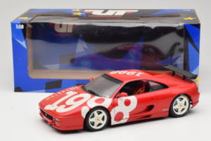 Ferrari F355 Berlinetta Červený s bielymi kolesami UT Models 1:18 180074020-P2 Kov – obrázok 8 z 8