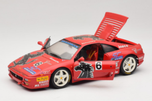 Ferrari F355 Berlinetta Diavia #6 Červený UT Models 1:18 180074020-P3 Kov – obrázok 2 z 8
