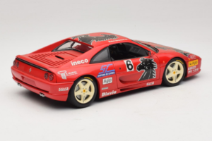 Ferrari F355 Berlinetta Diavia #6 Červený UT Models 1:18 180074020-P3 Kov – obrázok 3 z 8