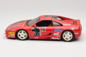 Ferrari F355 Berlinetta Diavia #6 Červený UT Models 1:18 180074020-P3 Kov – obrázok 4 z 8