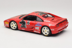 Ferrari F355 Berlinetta Diavia #6 Červený UT Models 1:18 180074020-P3 Kov – obrázok 7 z 8
