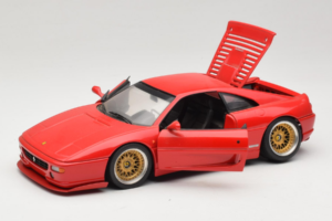 Ferrari F355 Berlinetta Červený So Zlatými Zákazkovými Diskami UT Models 1:18 180074020-P5 Kov – obrázok 2 z 8
