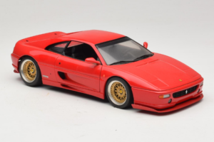 Ferrari F355 Berlinetta Červený So Zlatými Zákazkovými Diskami UT Models 1:18 180074020-P5 Kov – obrázok 6 z 8