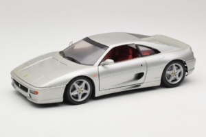 Ferrari F355 Berlinetta Strieborný UT Models 1:18 180074020-S1 Kov