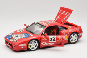 Ferrari F355 Berlinetta Slushuppie #52 M. Peters Červený UT Models 1:18 180074020-P4 Kov – obrázok 2 z 8