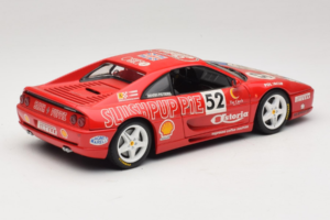 Ferrari F355 Berlinetta Slushuppie #52 M. Peters Červený UT Models 1:18 180074020-P4 Kov – obrázok 3 z 8