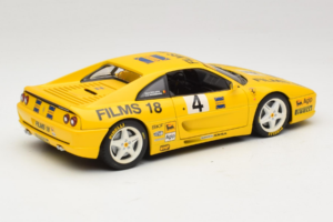 Ferrari F355 Coupe Films 18 #4 Reoloffs / Ansembourg Žltý UT Models 1:18 180074021-Y1 Kov – obrázok 3 z 8