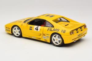 Ferrari F355 Coupe Films 18 #4 Reoloffs / Ansembourg Žltý UT Models 1:18 180074021-Y1 Kov – obrázok 7 z 8
