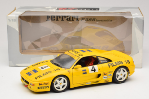 Ferrari F355 Coupe Films 18 #4 Reoloffs / Ansembourg Žltý UT Models 1:18 180074021-Y1 Kov – obrázok 8 z 8