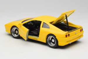 Ferrari F355 Racing Žltý Faszination Modelbau Limitovaná Edícia Solido 1:18 9009 Kov – obrázok 4 z 7