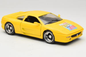 Ferrari F355 Racing Žltý Faszination Modelbau Limitovaná Edícia Solido 1:18 9009 Kov – obrázok 5 z 7
