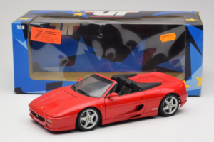 Ferrari F355 Spider Červený UT Models 1:18 180074030-P1 Kov – obrázok 7 z 7
