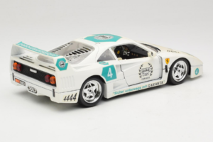 Ferrari F40 4444 Tage Garanta #4 Biely Bburago 1:18 3332-W5 Kov – obrázok 3 z 8