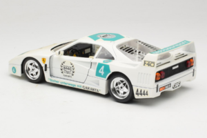 Ferrari F40 4444 Tage Garanta #4 Biely Bburago 1:18 3332-W5 Kov – obrázok 7 z 8