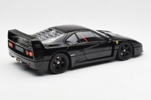 Ferrari F40 Čierny Kyosho 1:18 08416BK Kov – obrázok 4 z 10