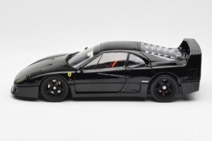 Ferrari F40 Čierny Kyosho 1:18 08416BK Kov – obrázok 6 z 10