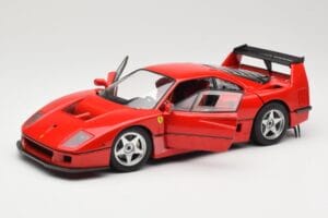 Ferrari F40 Competizione Test Version Červený Hot Wheels 1:18 P9922 Kov – obrázok 2 z 8