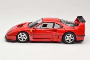Ferrari F40 Competizione Test Version Červený Hot Wheels 1:18 P9922 Kov – obrázok 4 z 8