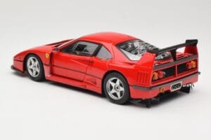 Ferrari F40 Competizione Test Version Červený Hot Wheels 1:18 P9922 Kov – obrázok 7 z 8