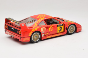 Ferrari F40 Evoluzione #3 Brummel Červený 1987 Bburago 1:18 3022-P2 Kov – obrázok 3 z 8