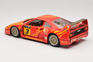 Ferrari F40 Evoluzione #3 Brummel Červený 1987 Bburago 1:18 3022-P2 Kov – obrázok 7 z 8
