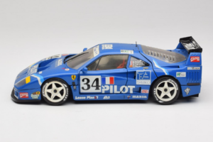 Ferrari F40 Evoluzione #34 Modrý Custom 1987 Bburago 1:18 3032-C1 Kov – obrázok 4 z 8