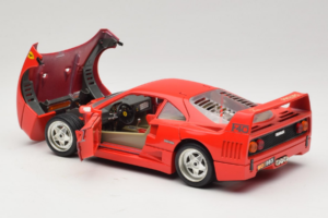 Ferrari F40 Evoluzione Červený Master Line Bburago 1:18 3042-M1 Kov – obrázok 5 z 8