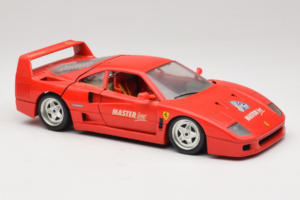 Ferrari F40 Evoluzione Červený Master Line Bburago 1:18 3042-M1 Kov – obrázok 6 z 8