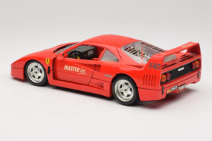 Ferrari F40 Evoluzione Červený Master Line Bburago 1:18 3042-M1 Kov – obrázok 7 z 8