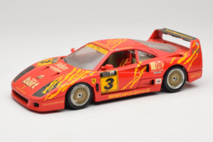 Ferrari F40 #3 F. Kroymans Ferrari Imports Kroymans BBS Wheels Červený 1987 Bburago 1:18 3032-H1 Kov