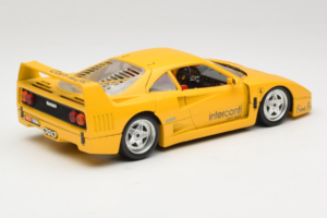 Ferrari F40 Interconti Car HiFi Žltý Bburago 1:18 3032-I1 Kov – obrázok 3 z 8