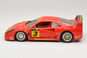 Ferrari F40 Kroymans #3 D. Waaijenberg Limitovaná Edícia 1994 Bburago 1:18 3032-L2 Kov – obrázok 4 z 8