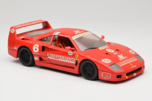 Ferrari F40 #6 V. Colombo L'Indipendente Červený 1987 Bburago 1:18 3032-L1 Kov – obrázok 6 z 8
