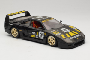 Ferrari F40 Magneti Marelli #3 Čierny Bburago 1:18 3022-B1 Kov – obrázok 6 z 8