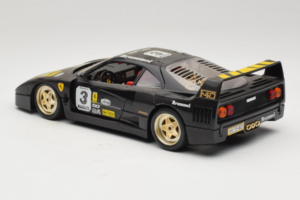 Ferrari F40 Magneti Marelli #3 Čierny Bburago 1:18 3022-B1 Kov – obrázok 7 z 8