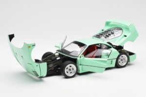 Ferrari F40 Mätová Zelená Kyosho 1:18 08416MG Kov – obrázok 2 z 10