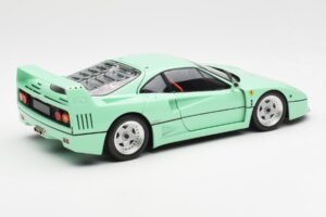 Ferrari F40 Mätová Zelená Kyosho 1:18 08416MG Kov – obrázok 4 z 10