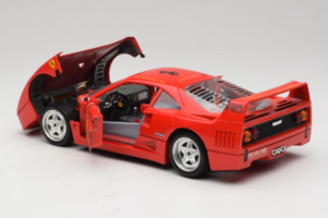 Ferrari F40 #8 Bevro International Červený 1987 Bburago 1:18 3332-P3 Kov – obrázok 5 z 8