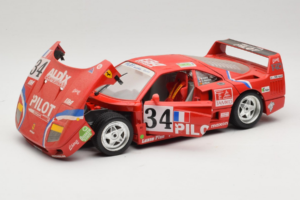 Ferrari F40 LM Pilot #34 Ferte / Thavenin / Palau 24 Hours of Le Mans 1995 Červený Bburago 1:18 3032-P3 Kov – obrázok 2 z 8