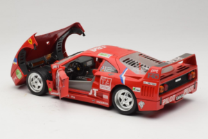Ferrari F40 LM Pilot #34 Ferte / Thavenin / Palau 24 Hours of Le Mans 1995 Červený Bburago 1:18 3032-P3 Kov – obrázok 5 z 8