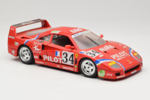 Ferrari F40 LM Pilot #34 Ferte / Thavenin / Palau 24 Hours of Le Mans 1995 Červený Bburago 1:18 3032-P3 Kov – obrázok 6 z 8