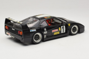 Ferrari F40 Pirelli Agip #1 Čierny Bburago 1:18 3332-B1 Kov – obrázok 3 z 8