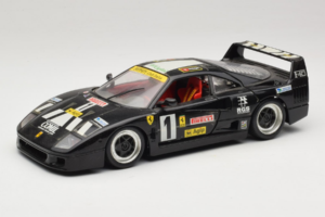 Ferrari F40 Pirelli Agip #1 Čierny Bburago 1:18 3332-B1 Kov