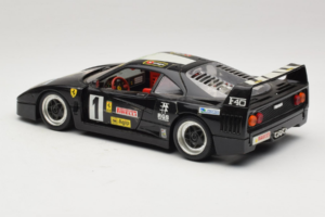 Ferrari F40 Pirelli Agip #1 Čierny Bburago 1:18 3332-B1 Kov – obrázok 7 z 8