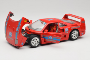 Ferrari F40 PPG Auto Refinish Červený Bburago 1:18 3332-P1 Kov – obrázok 2 z 8